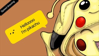 SPEED DRAWING - POKEMON_PIKACHU