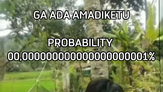 GA ADA AMADIKETU 😱😱