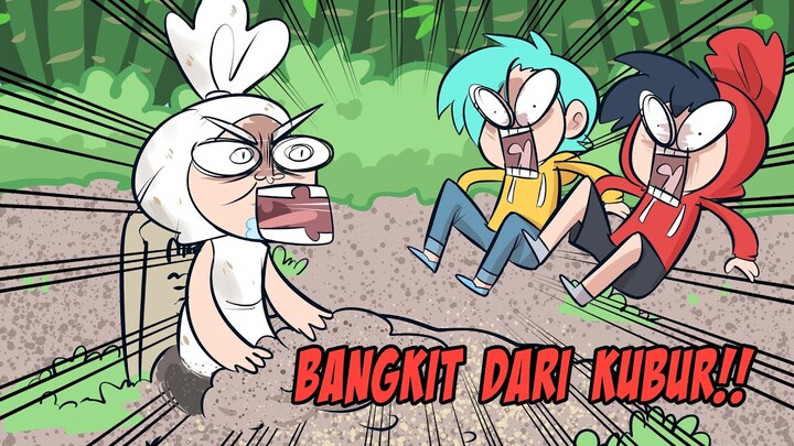 KETIKA POCONG BANGKIT DARI KUBUR!!
