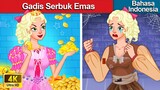 Gadis Serbuk Emas 👸 Dongeng Bahasa Indonesia 🌜 WOA - Indonesian Fairy Tales