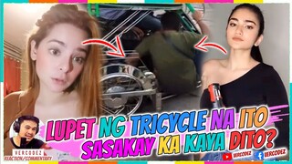 Lupet Ng Tricycle Na Ito, Sasakay Ka Kaya Dito? | Pinoy Funny Videos | VERCODEZ (REACTION VIDEO)