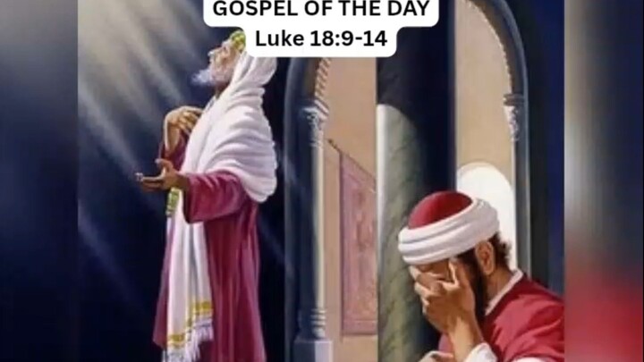 GOSPEL OF THE DAY (03/14/2026) Luke 18:9-14 #faith #gospel #lent2026