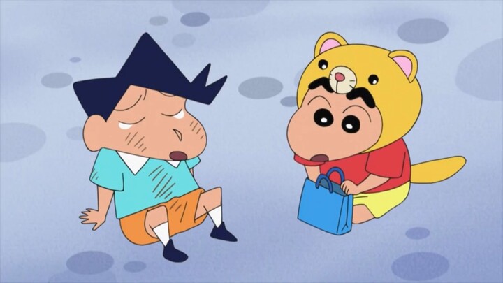 [Crayon Shin-chan] Kazama was worried and cried because he couldn't find the way to the cram school.