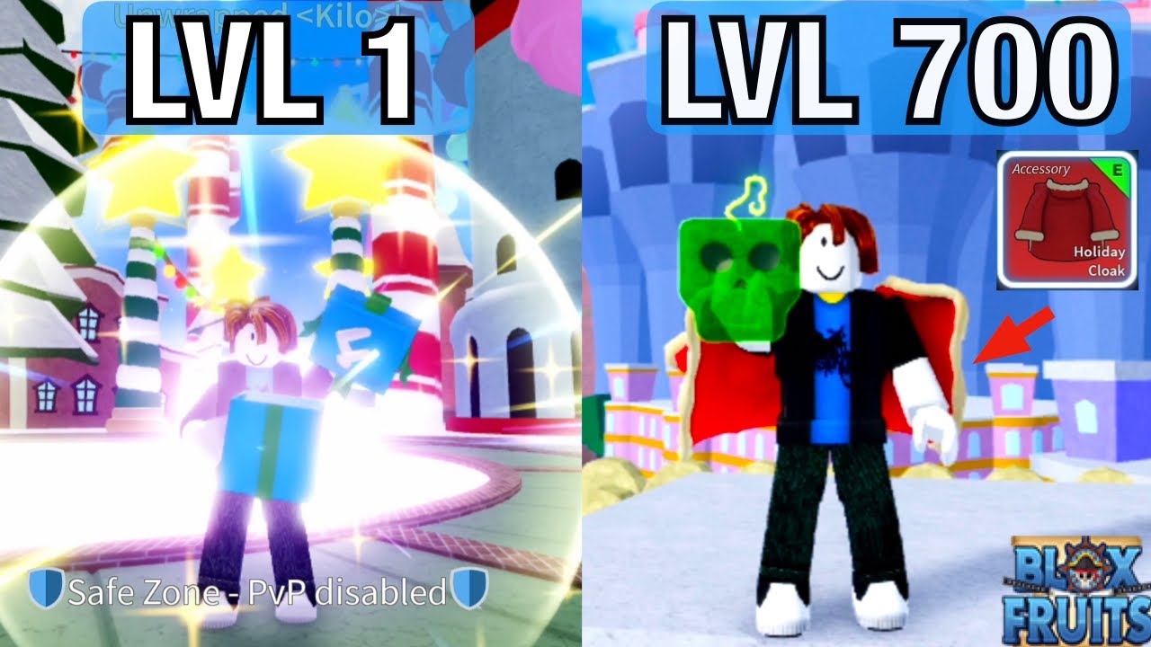 Lvl1 Noob gets ICE FRUIT, Reach 2nd SEA & AWAKENS it! in BLOXFRUITS 