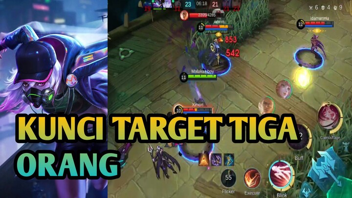 THE REAL LAWAN MENGHILANG DARI LANE | NATALIA GAMEPLAY MLBB