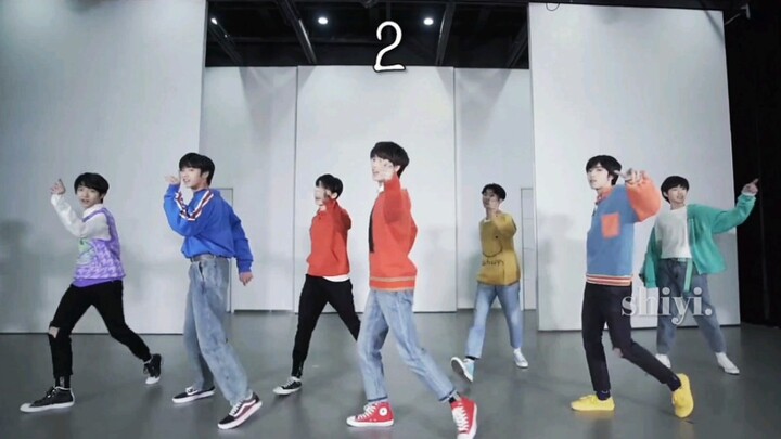 【时代少年团】平均每9秒就一个队形转换