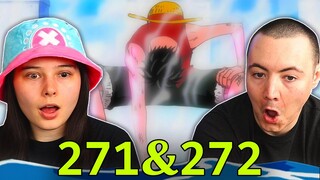 LUFFY SECOND GEAR! 👒 One Piece Ep 271 & 272 REACTION & REVIEW
