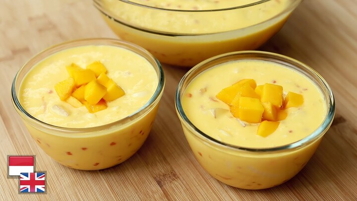 Wangi & Creamy! Resep DESSERT MANGGA SAGU: Cocok Untuk Lebaran! [Mango Sagoo]