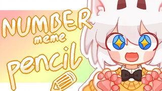 【meme/自设】NUMBER!!!