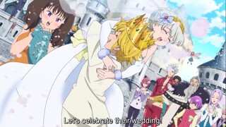 Meliodas marry Elizabeth Liones and give her first kiss | Anime Hashira