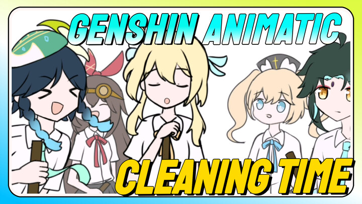 [Genshin,  Animatic]Cleaning time