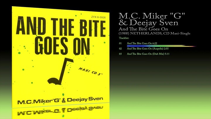 M.C. Miker 'G' & Deejay Sven (1988) And The Bite Goes On [CD Maxi-Single]