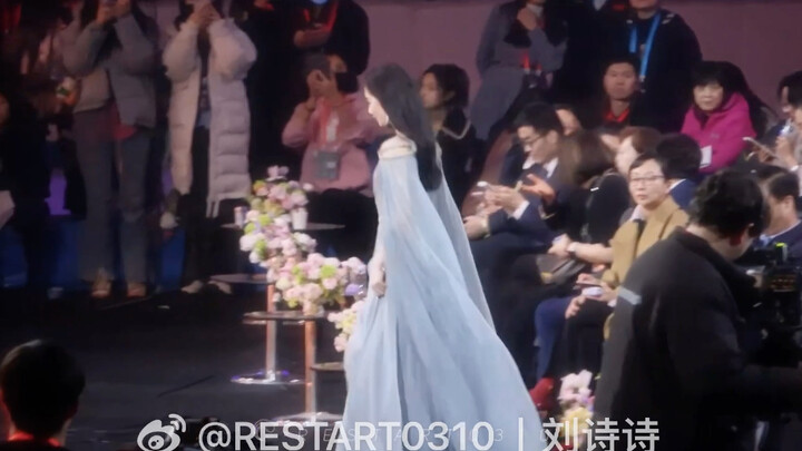 刘诗诗微博年度号召力演员# 恭喜我又美又帅的姐姐啊！刘诗诗会越来越好