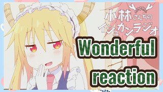 Wonderful reaction