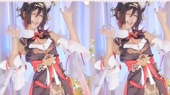 【鱼子酱】《叮叮当当舞》停云限定 直播跳舞录屏