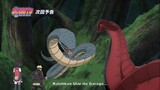 Boruto Episode 221 - Boruto melawan ular raksasa penunggu hutan kematian di ujian chunin
