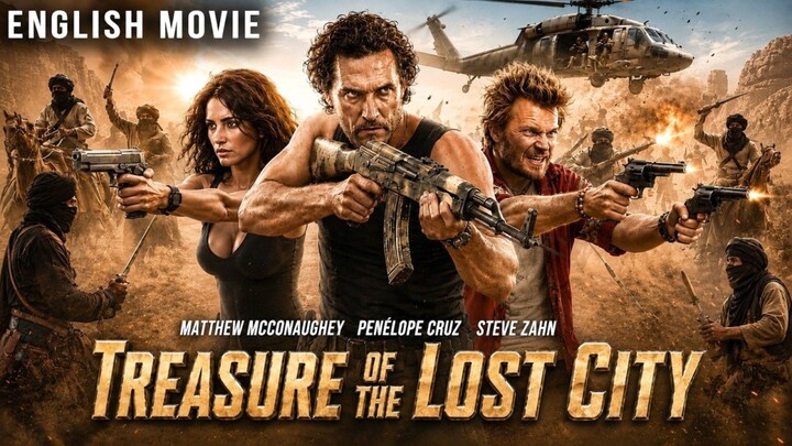 Mathew Mcconaughey & Penelope Cruz In TREASURE OF THE LOST CITY |