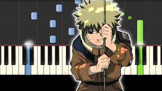 Sadness and Sorrow / Naruto / Piano Tutorial / Notas Musicales