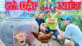 GÀ ĐẬP NIÊU || MÓN ĂN ĐẶC SẢN || HOA BÀNG BIỂN #mónănđặcsản