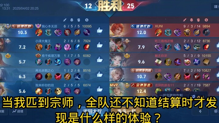 What's it like to be a master of matchups?