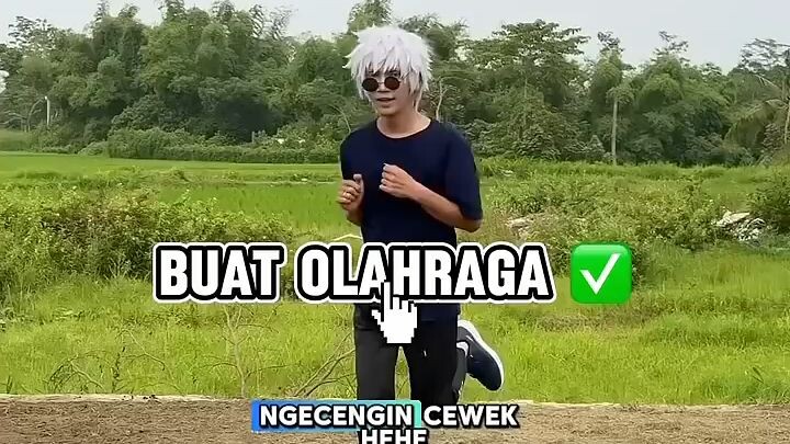 cosplay anime: godain mas bojo