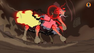 Foreign fans made their own animated version of One Piece Episode 1104: Bear beats up Saturn, Sanji,