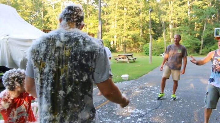 STICKY CHICKEN AMBUSH PRANK!! Uncle Chris Reaction