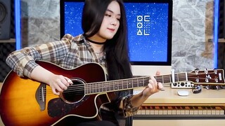 Cô và em gái chơi bản hit "Star" của LOONA, đẹp như biển sao [guitar fingerstyle]