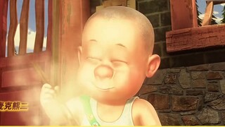 Watch an episode of Boonie Bears' "A Bowl of Fragrant" at dinner time to go with the meal