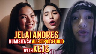 Jelai Andres Bumisita sa Allstar Pro Studio with Kejs