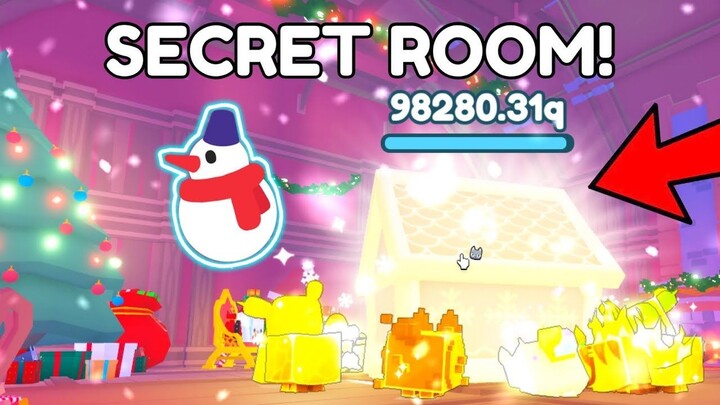 Hướng dẫn cách vào Phòng bí mật - SANTA'S SECRET - Pet Simulator X Event!