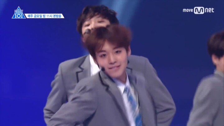[Produce 101 Surprise] 202 Boys Perform the Female Version of the Theme Song “PICK ME” on a Special 