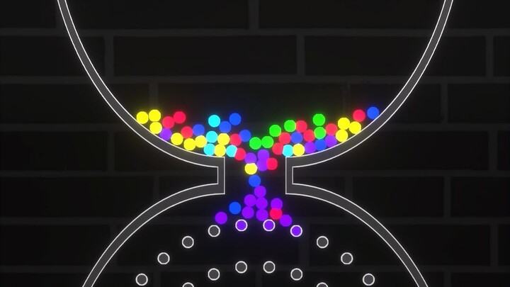 حلقة لا نهائية حتى يتبقى لون واحد فقط.