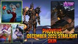 Phoveus December 2021 Starlight Skin | Lylia Painted Skin Possible Rewards | MLBB