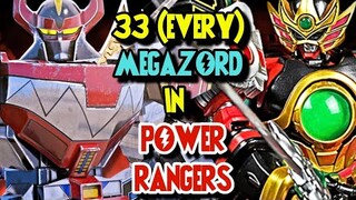 33 (Every) Megazord In The Power Rangers Franchise -  Explored