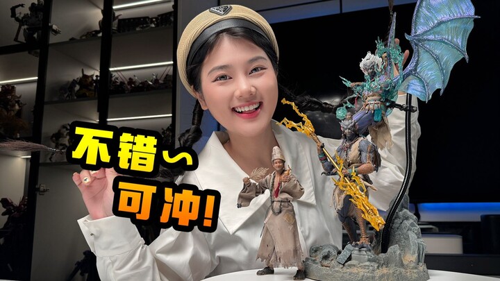 试下新野！原来还有那么多我没玩过的好东西！非玩玩具1/12济公&雷震子