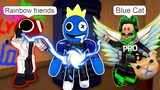 ROBLOX Rainbow Friends vs Hacker Brookhaven 🏡RP | Hacker turns into Rainbow Friends 😨 (JENNA 25)