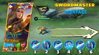 SWORDMASTER LANCELOT AGGRESSIVE MONTAGE! ( MUST WATCH! )