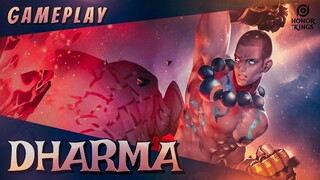 Dharma Gameplay (Qi AoV) | This Monk CAN Punch | Honor of Kings | HoK