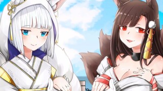 [Chữ viết tay của Azur Lane]Giữ tôi ngay