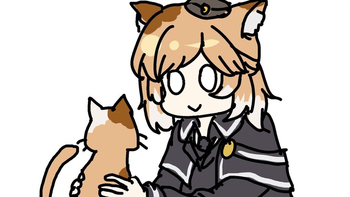 [ Arknights ] Mousse licks the cat
