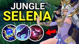 TOP GLOBAL JUNGLE SELENA IS BACK! BEST ROTATION (ENEMY SAID I AM NOT PRO) | MLBB