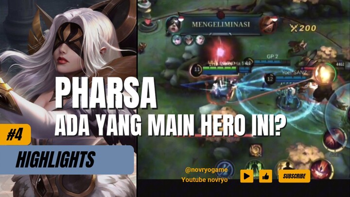 Highlight Pharsa - Mage Burst Yang Baru Aja Di Buff, Cek Patch Terbaru Guys