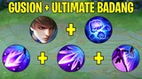 Gusion + Ultimate Badang 😱 Wtf