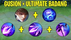 Gusion + Ultimate Badang 😱 Wtf