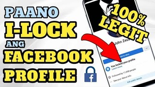 HOW TO LOCK FACEBOOK PROFILE 2022 100% LEGIT / LOCKED FACEBOOK PROFILE 2022