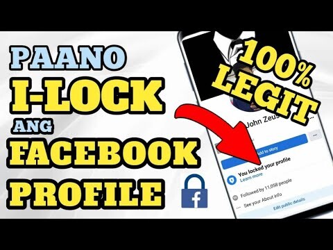 HOW TO LOCK FACEBOOK PROFILE 2022 100% LEGIT / LOCKED FACEBOOK PROFILE 2022