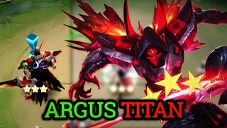 ARGUS TITAN GEDE BANGET COK!! 😱 - Combo Baru magic chess