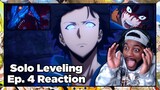 JINWOO BECOMES A SOLO LEVELING BEAST!!! | Solo Leveling Episode 4 Reaction