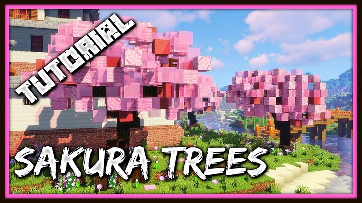 Sakura Trees | Minecraft Tutorial